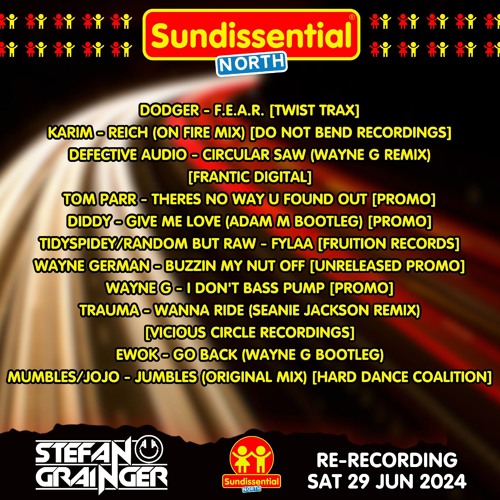 Sundissential 3AM Set Main Room