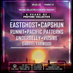 04•01•23 • 8 Years Of Phuture Collective • EASTGHOST • CAPSHUN • RUNNIT • PACIFIC PATTERNS + more