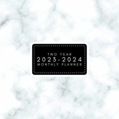 [VIEW] EBOOK 📂 2023-2024 Monthly Planner: Large Two Year Monthly Calendar - January