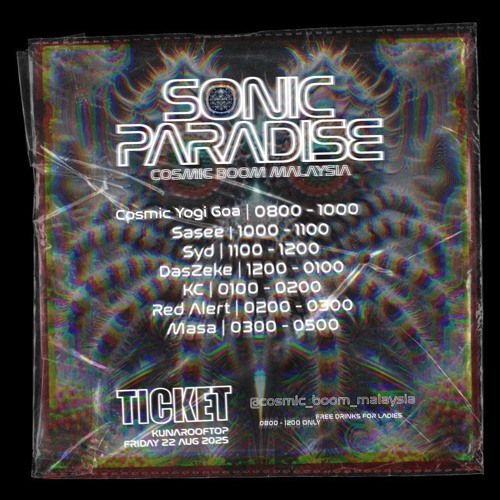 " SONIC PARADISE " - RED ALERT | PSYCHO STEREO , KUNAROOFTOP 2025 ( LIVE RECORDING )