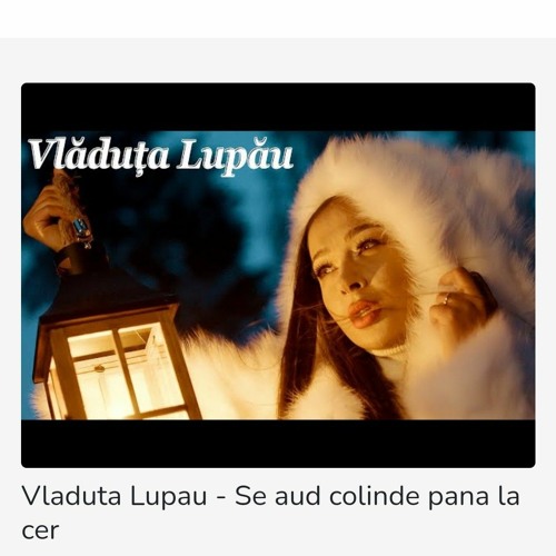 Vlăduța Lupău - Se aud colinde până la cer🚪🎄