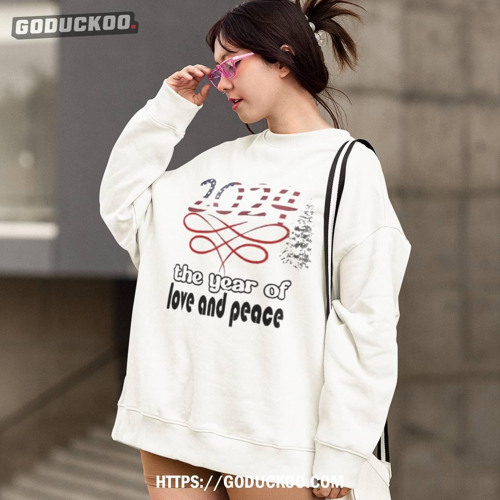 Stream 2024 The Years Of Love And Peace Shirt by goduckoo Listen