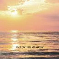 Download "In Loving Memory" Funeral Guest Book Memorial Guest Book Condolence Book Remembrance Book