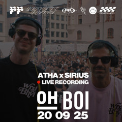 OH BOI - ATHA x SIRIUS - SEPT 20 2025 - LIVE