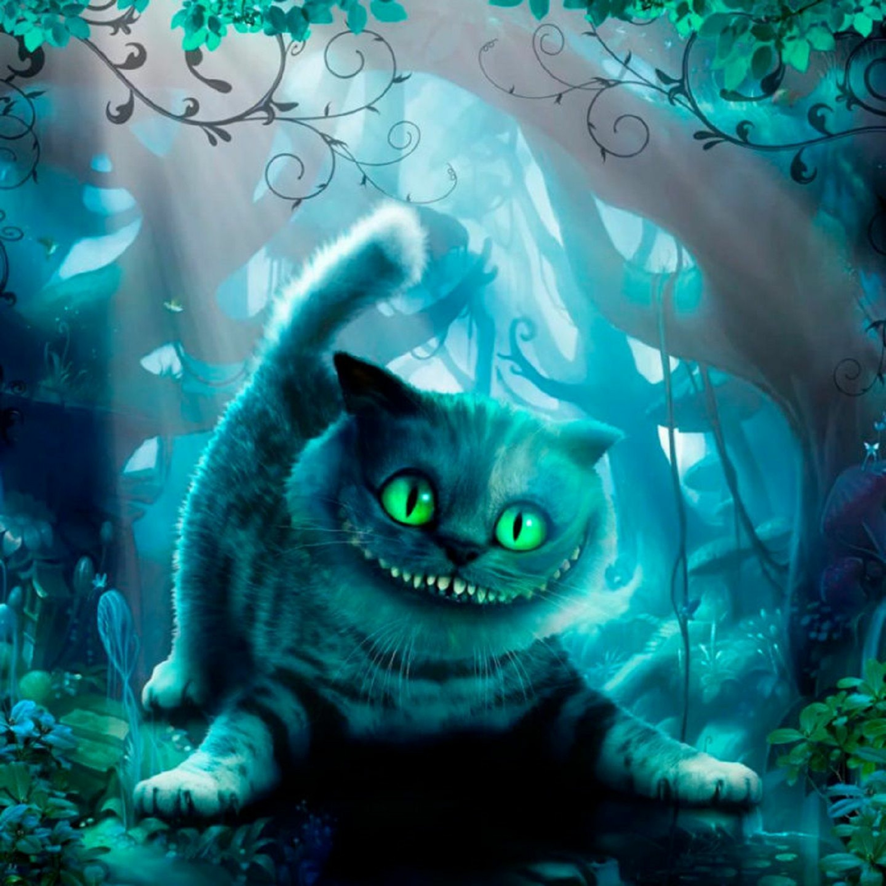 Кот чеширский картинки