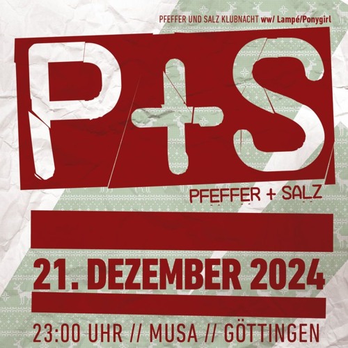 P+S Klubnacht w/ Lampé/Ponygirl - Hammerschmidt
