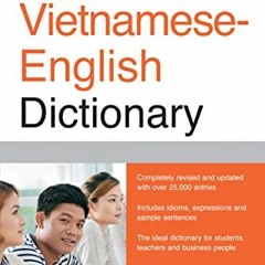 ❤️ Read Tuttle Vietnamese-English Dictionary: Completely Revised and Updated Second Edition (Tut