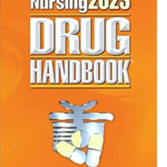 [Download] EBOOK √ New Drug Handbook 2023: (Nursing Drug Handbook) by  Maxine  A Papa
