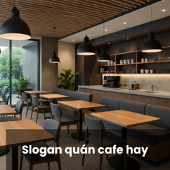 Tinh te trong tung cau chu voi slogan quan cafe