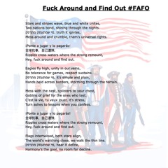 Fuck Around and Find Out #FAFO