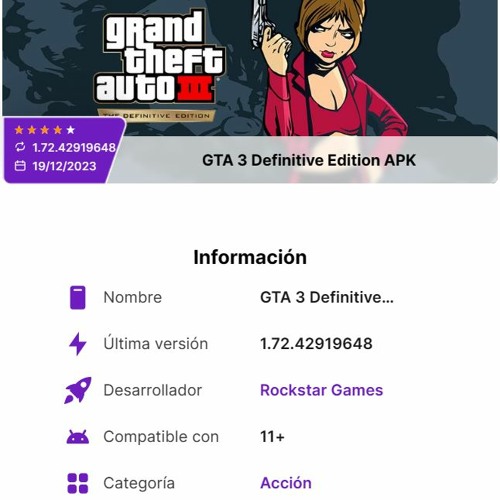 GTA 3 - The Definitive Edition APK 1.72.42919648 - Download Free for Android