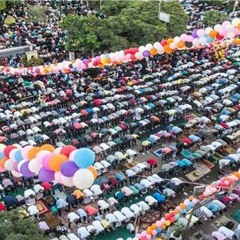 تكبيرات العيد من جامع أبو الفضل الوزيري بالمحلة الكبرى سنة ١٩٦٨