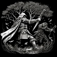 He is going to the last battle