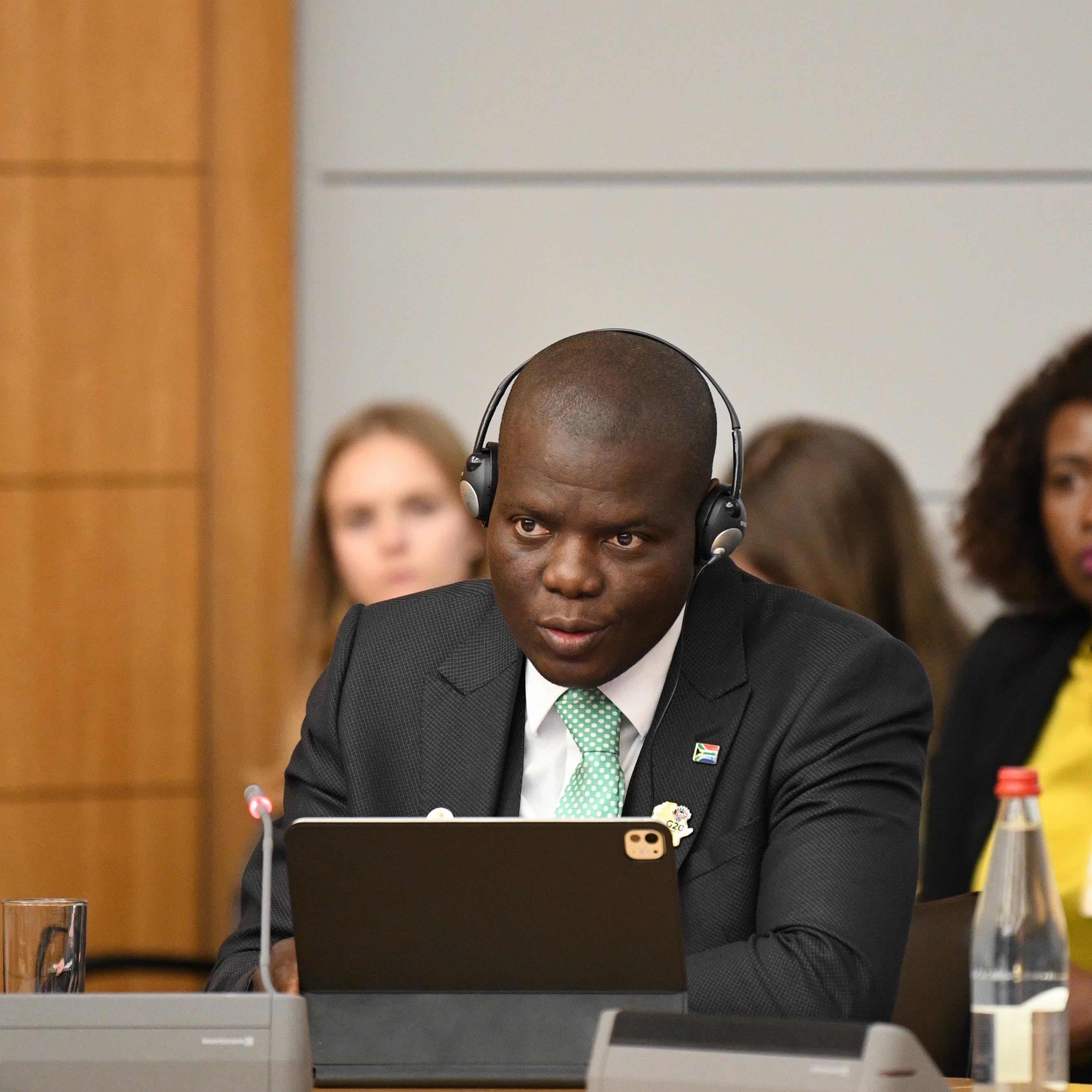 Minister Ronald Lamola OECD Breakout Group Intervention