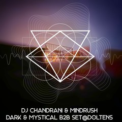 dj chandrani & mindrush -  dark mode design @doltens