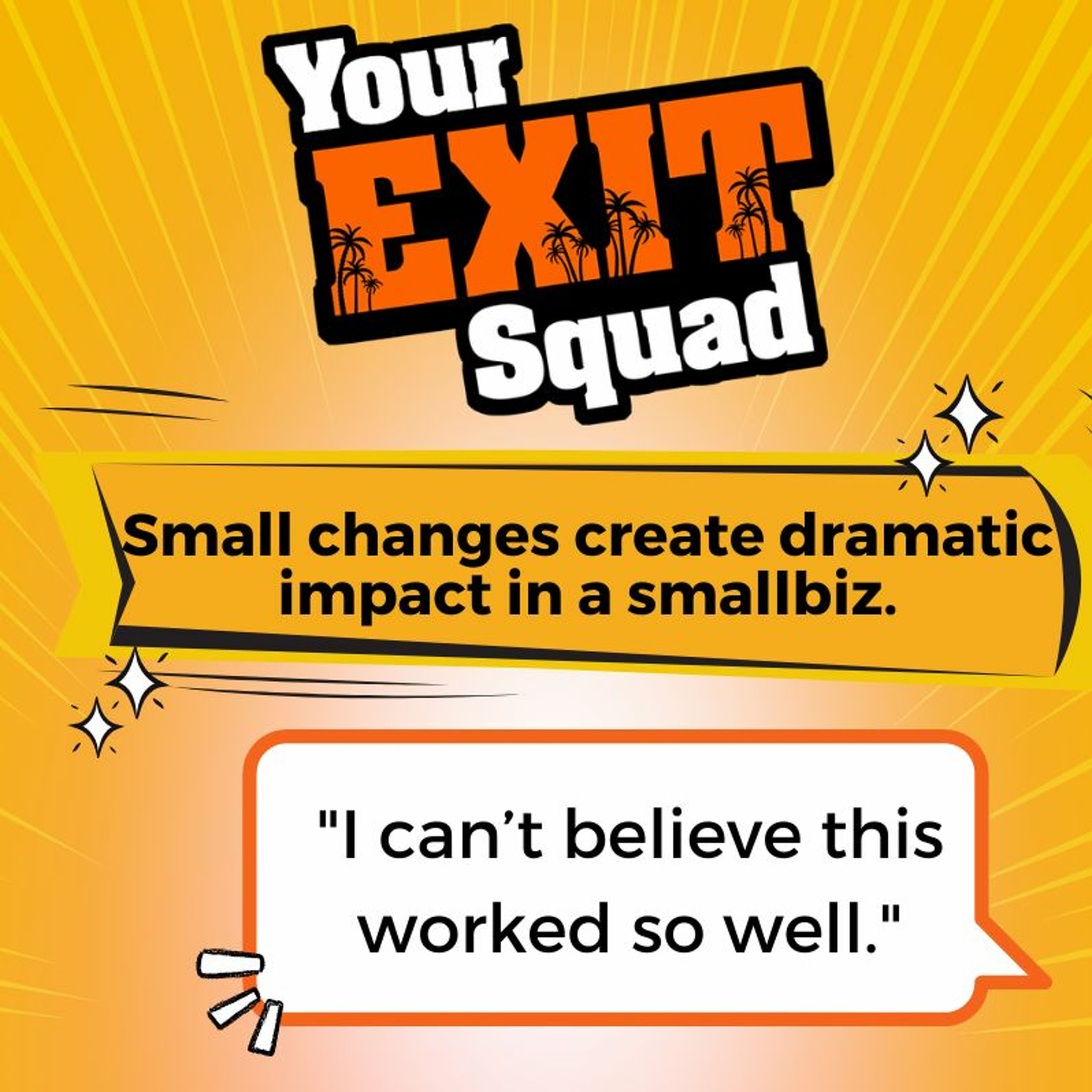 YES Ep 108 Small Changes create dramatic impact in smallbiz. Guests Matt Carle & Dan