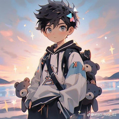 K song waiting for u (cover by anime boy)