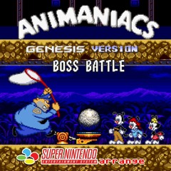 Animaniacs (Sega Genesis) - Boss Battle - Super Nintendo arrange