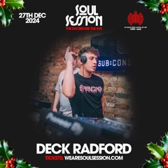 DECK RADFORD - LIVE SET @SS EVE B4 THE EVE - Fri 27th December 2024
