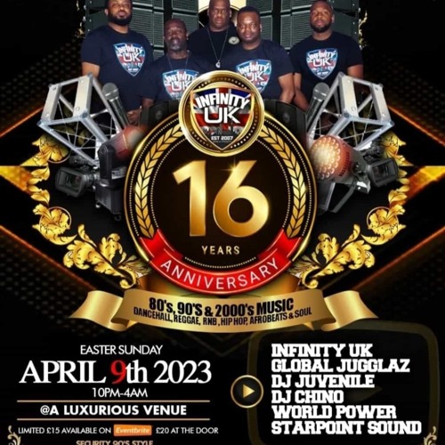 Stream INFINITY UK ANNIVERSARY 9TH APRIL 2023 by INFINITY UK/JA ...