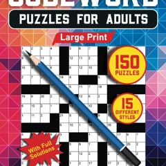 ❤pdf Codeword Puzzles for Adults: A 150 Large Print Codeword Puzzle Book