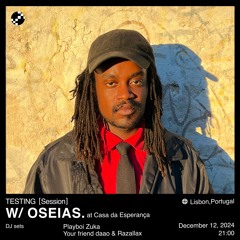 Testing [Session 2] w/ oseias. (live) at Casa Esperança