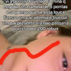 LINK MENINA ENGOLE LAMINA PARA ROBUX LAMINA 3 PONTAS