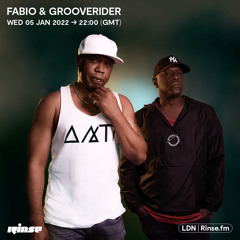 Fabio & Grooverider - 05 January 2022