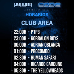 Adrian Oblanca @ Code Fabrik ( Madrid ) 22 Aniversario ( 15_11_2025 )