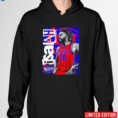 Isaiah Stewart 28 Detroit Pistons basketball NBA cartoon design shirt