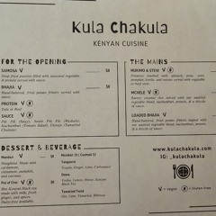 Kula Chakula 10-14-25