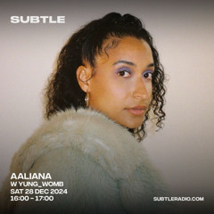 SUBTLERADIO w/ yung_womb SAT 28 DEC 2024