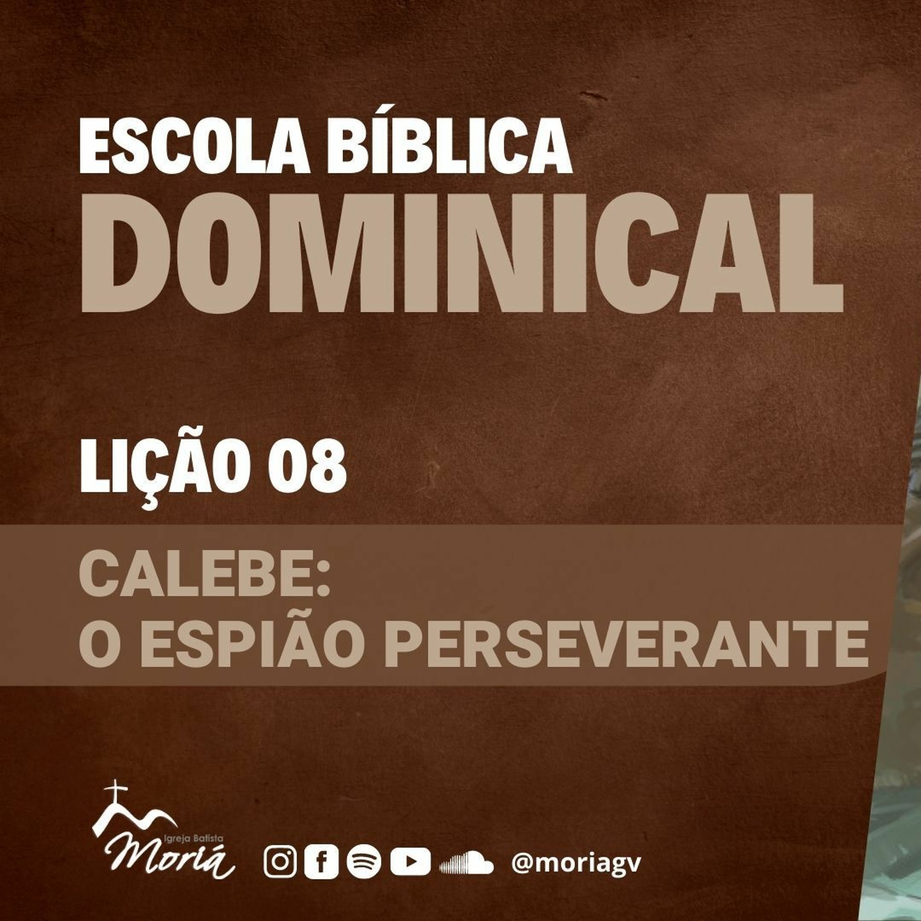 Calebe: O espião perseverante - Pra. Jacqueline Coelho - Culto EBD [09.04.2023] episode artwork