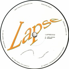 Len Lewis / Mariiin - LAPSE002 (LAPSE002)