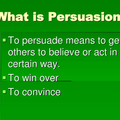 persuasive