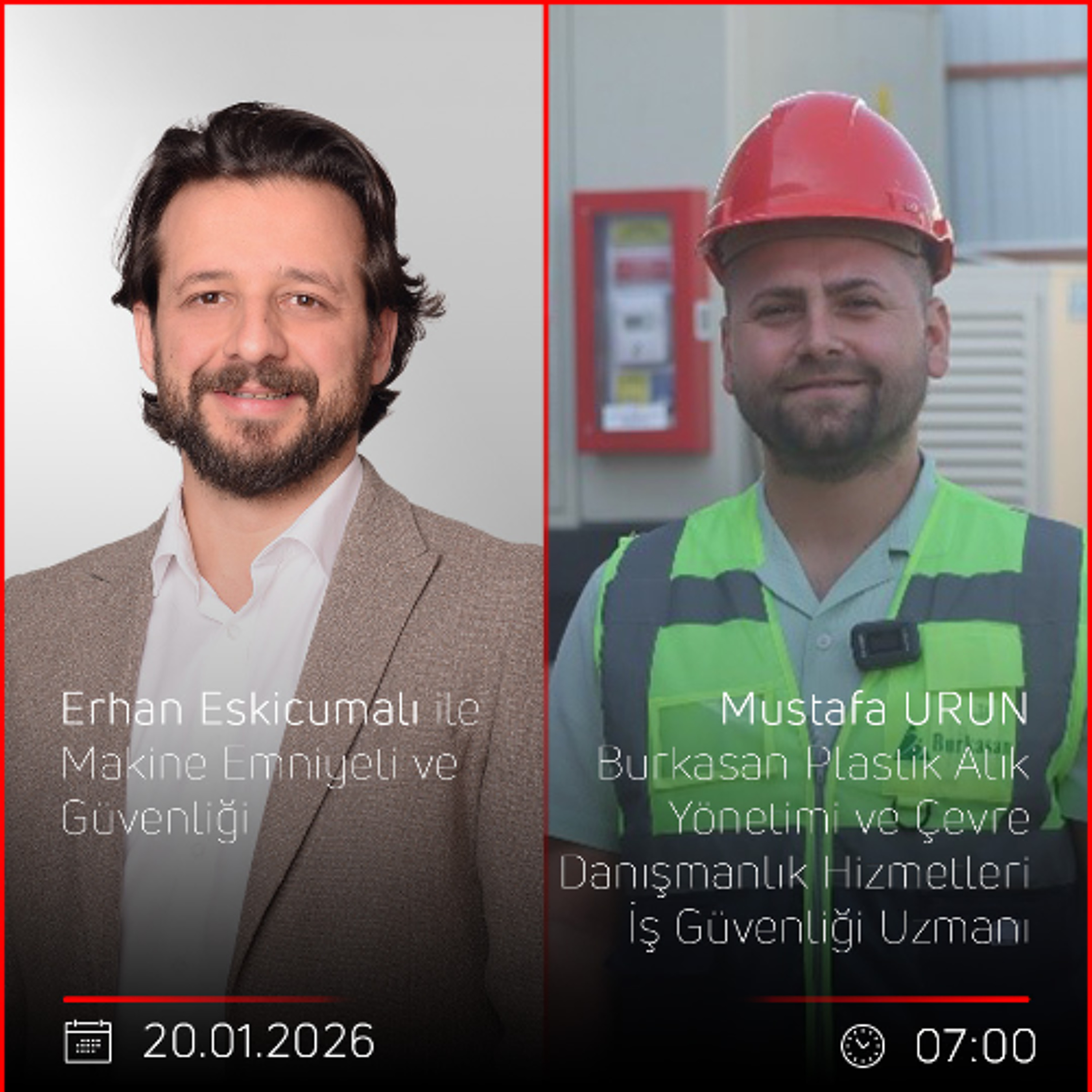 Mustafa URUN – Erhan Eskicumalı ile Makine Emniyeti ve Güvenliği episode artwork