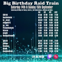 Big Birthday Raid Train Opening Set Live On Twitch 14.09.2024
