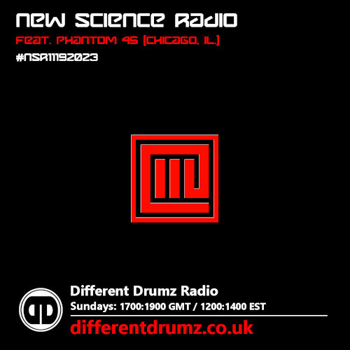 New Science Radio with Manic Ft. Phantom 45 Live on Different Drumz (19,11,23)