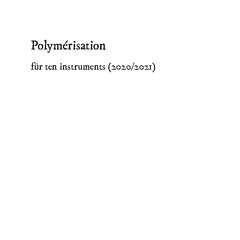 Polymérisation
