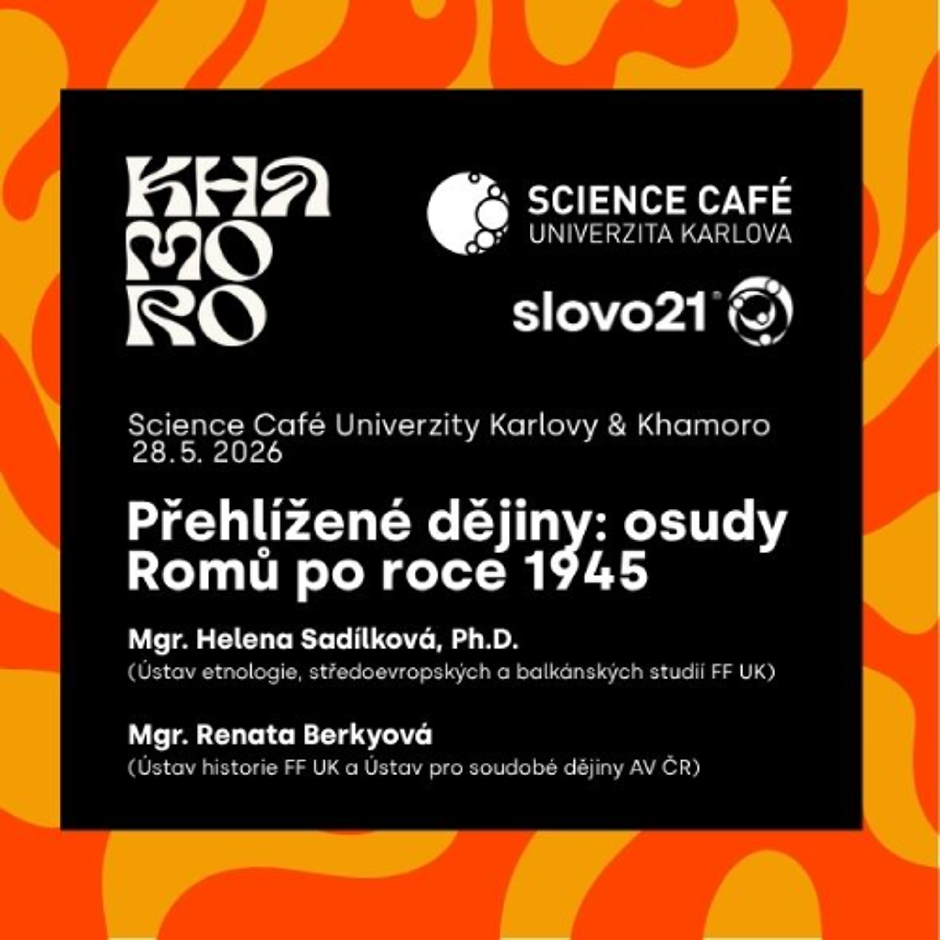 Science Café Univerzity Karlovy | Přehlížené dějiny: osudy Romů po roce 1945 episode artwork