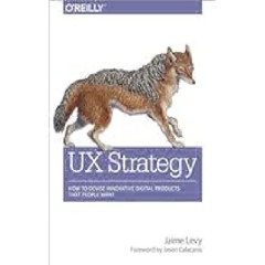 UX Strategy: How to Devise Innovative Digital Products that People Want by Jaime Levy eBook