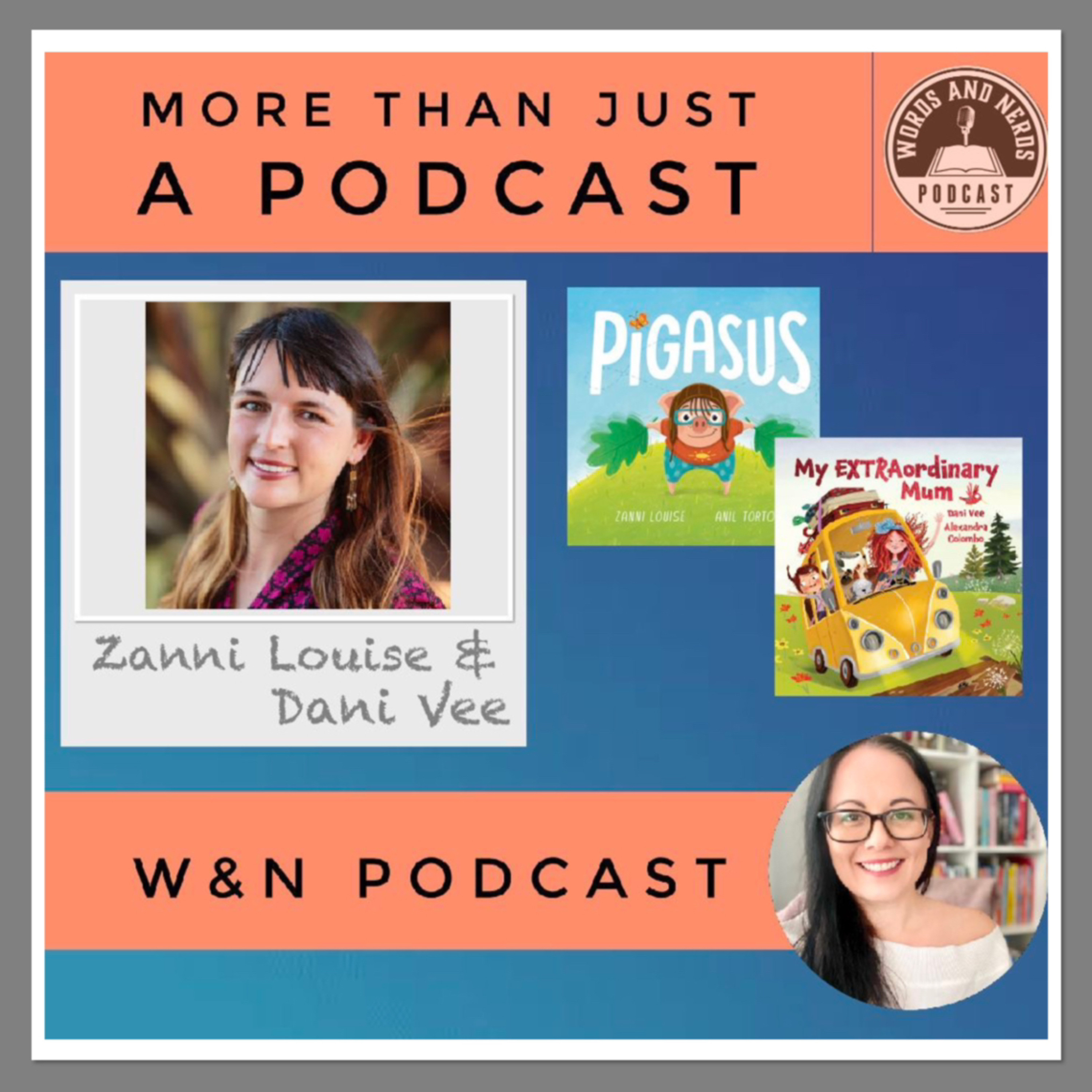 Words and Nerds: Authors, books and literature.