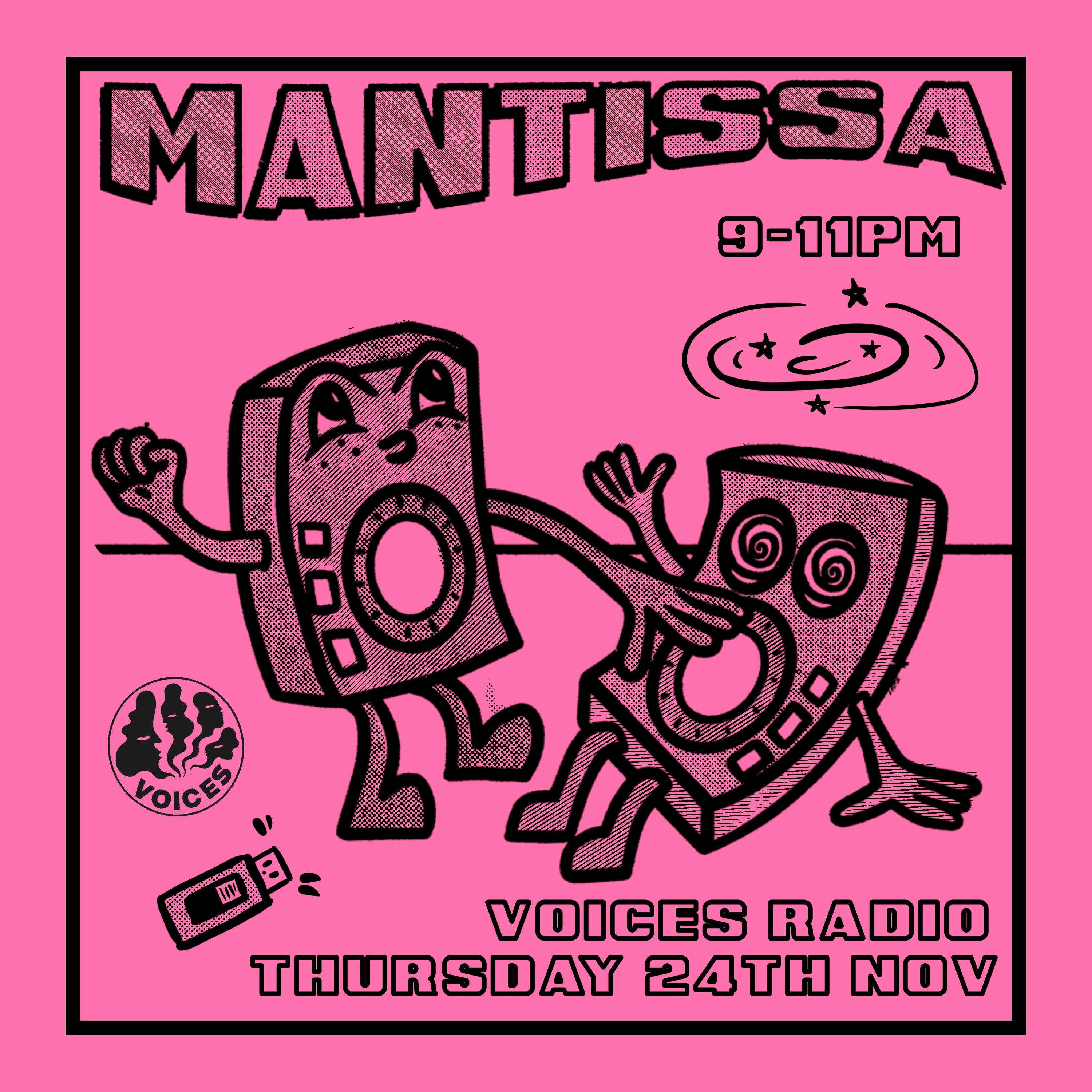 Mantissa Show on Voices Radio - November 2022 [Hessle vs Livity] episode artwork
