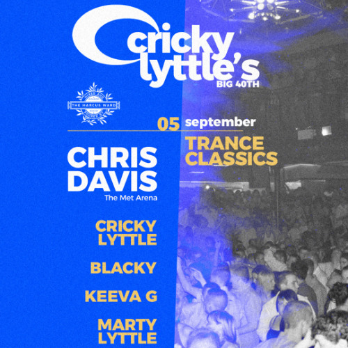 Cricky Lyttle Live @ Cricks 40th