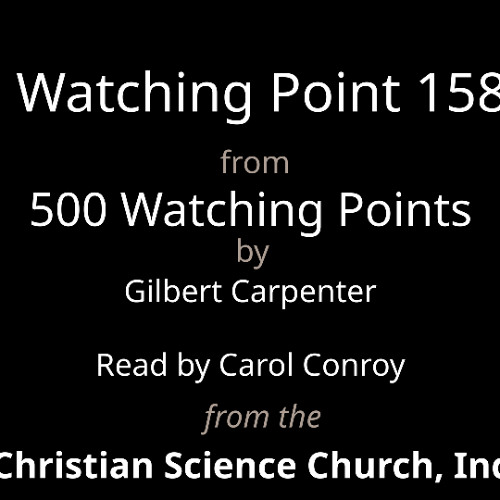 Watching Point 158, from 500 Watching Points by Gilbert Carpenter