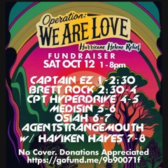 Operation WE ARE LOVE - Hurricane Helene Relief Party (w/ Tracklist)