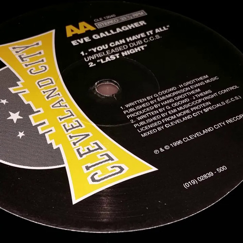 Eve Gallagher - You Can Have It All (Unreleased Dub C. C. S.)