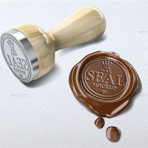 4901+ Wax Seal Mockup Psd Free