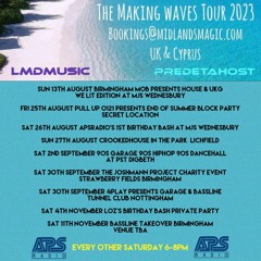 MIDLANDSMAGIC LIVE - (APS RADIO) - THE MAKING WAVES SHOW 2023 (AYIA NAPA SEND OFF) - 08.07.2023