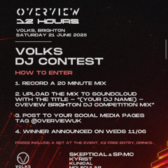UNDISCLOSED - OVERVIEW BRIGHTON DJ COMPETITION MIX